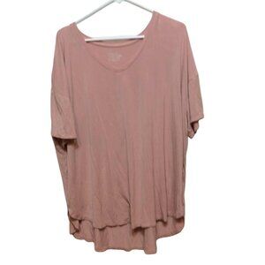 Time And Tru XXXL 22 Pink Plus Size Shirt skuB